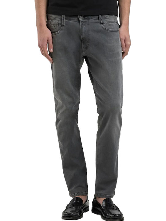Replay Anbass Slim Fit Bio Herenjeans, lichtgrijs 095, 38W / 32L
