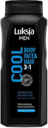 Sarantis Refreshing 3in1 Cool Shower Gel 500ml Sarantis Refreshing 3in1 Cool Shower Gel 500ml