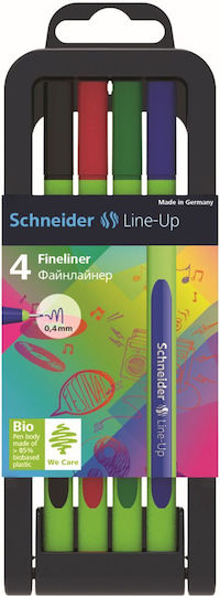Design Markers 0.4mm Black, Blue, Red, Green 4pcs