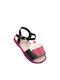 Molekinha Kinder Sandalen Schwarz