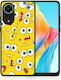 Smartfits Popart Sponge Задна корица Жълт (Oppo A78 4G)