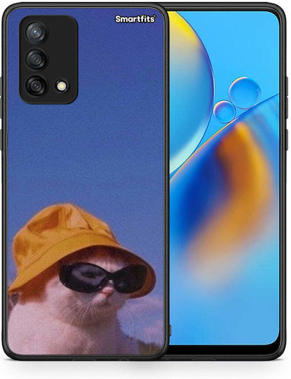 Smartfits Cat Diva Back Cover Μπλε (Oppo A74)
