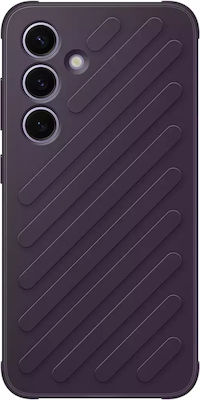 Samsung Umschlag Rückseite Kunststoff Dark Violet (Galaxy S24+)