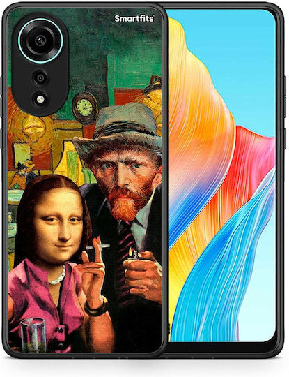 Smartfits Funny Art Back Cover Multicolour (Oppo A78 4G)