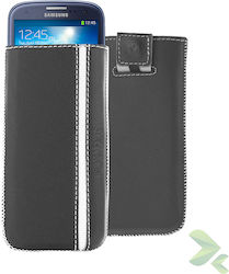 Valenta Back Cover Μαύρη (HTC One)