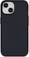 eSTUFF Задна корица Силикон Черен (iPhone 15)