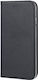 TelForceOne Smart Magnetic Back Cover Δερμάτινο Μαγνητικό Μαύρο (Moto G52)