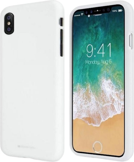 4KOM Back Cover Σιλικόνης Λευκό (Galaxy Grand)