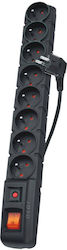 Acar S8 Power Strip Safety 8 Sockets with 5m Cable Acar S8 Power Strip Safety 8 Sockets with 5m Cable