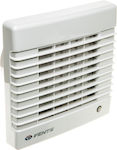 Vents 100 Wall-mounted Ventilator 100mm White