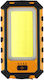 Ledholics Arbeitslampe Wiederaufladbar LED IP44 mit einer Helligkeit von bis zu 800lm
