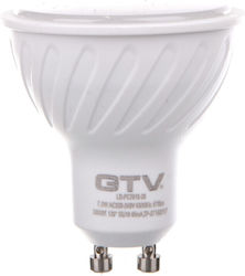 Gtv LED-Lampe 7.5W für Fassung GU10 Warmes Weiß