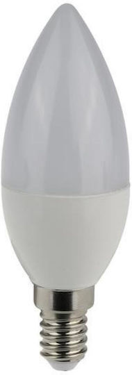 Eurolamp LED Bulb 7W 107mm for Socket E14 and Shape C37 Warm White 630lm