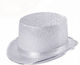 Top hat Carnival Hat Silver 1pcs