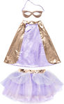 Costume Carnival Cape Gold