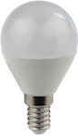 Eurolamp LED Lampen für Fassung E14 Warmes Weiß 630lm 1Stück