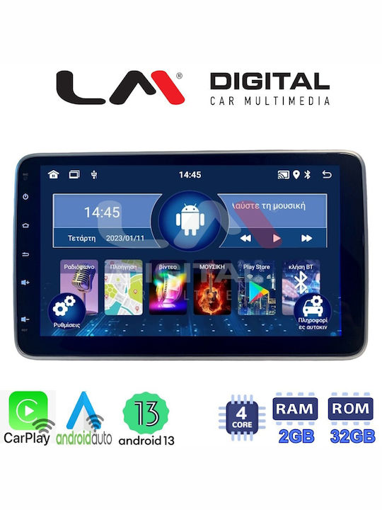 LM Digital Car-Audiosystem 1DIN (Bluetooth/USB)