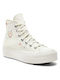 Converse Chuck Taylor All Star Lift Platform Damen Stiefel Weiß