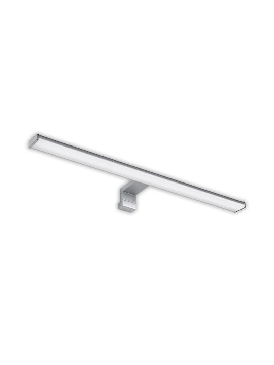 Adeleq Wall Lamp with Integrated LED and Natural White Light Silver Width 60cm