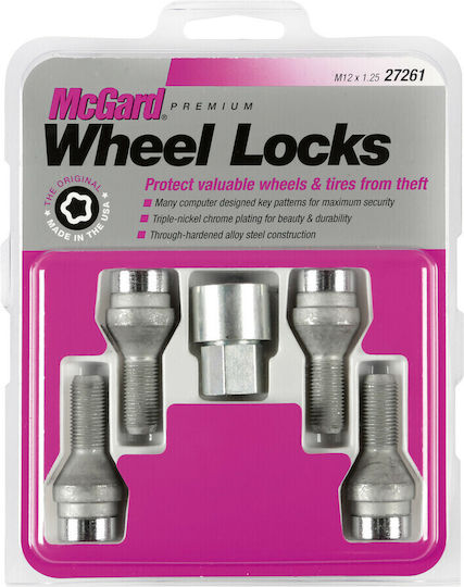 Lampa Security Bolts Length 25.6mm for Key No 25.6 4pcs