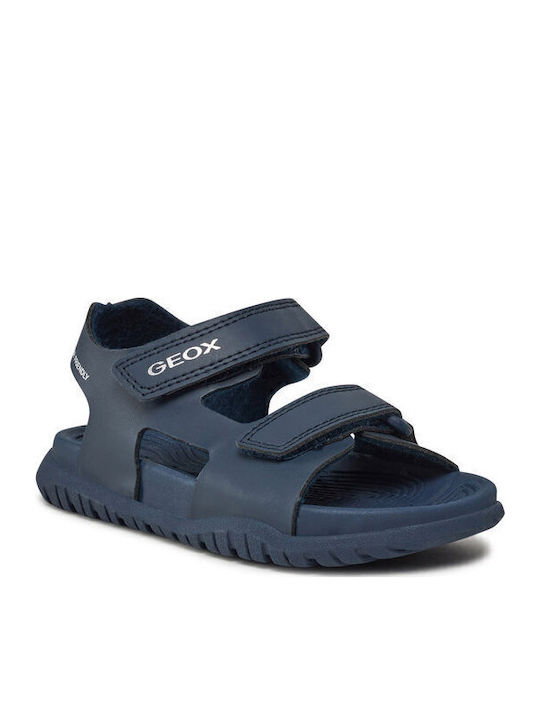 Παιδικά Πέδιλα J Sandal Fusbetto Navy Μπλε