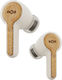 The House Of Marley Rebel Earbud Bluetooth Handsfree Ακουστικά με Θήκη Φόρτισης Cream