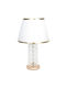 Keskor Metall Table Lamp E27 LED with Gold Shade and Base