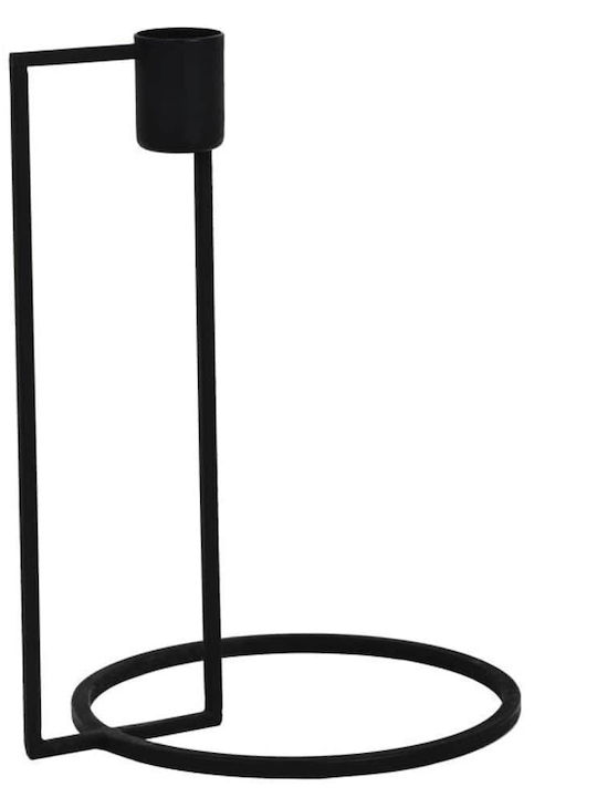 Eglo Candle Holder Metal in Black Color 15x13x20cm 1pcs