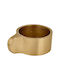 Eglo Candle Holder suitable for Tealights Metal in Yellow Color 6x4.8x2.5cm 1pcs
