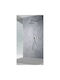 Imex Set Mischer & Handbrause für Wandmontage für Dusche 2 Ausgänge Silber