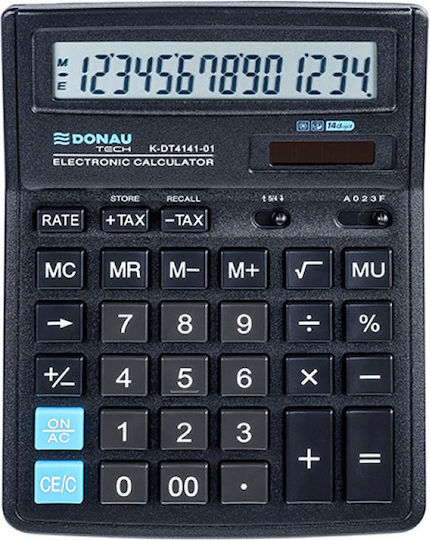 Donau Calculator în Culoarea Negru 1buc