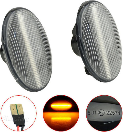 Flash LED за Kia Роудстър Mercedes-Benz Vito Mini Роудстър 2бр