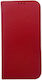 Smart Magnet Book Synthetic Leather Red (Google Pixel 7 Pro)