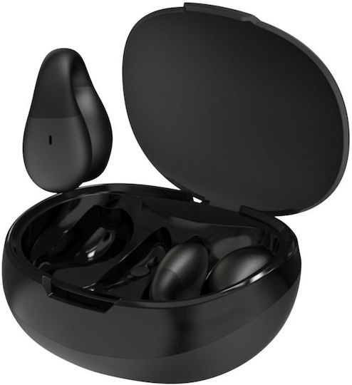 Pavareal Pa-v01 In-ear Bluetooth Handsfree Ακουστικά με Θήκη Φόρτισης Μαύρα