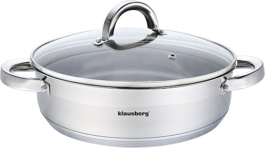 Klausberg Βαθιά Ανοξείδωτη Κατσαρόλα 3.5lt / 24cm