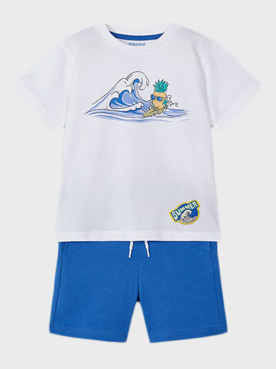 Mayoral Kinder-Set mit Shorts Sommer 2Stück Blue