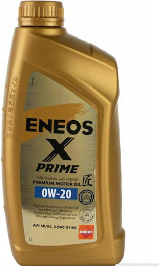 Eneos X Prime Synthetic Car Oil 0W-20 1lt