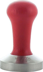 Motta Tamper with Flat Surface 57mm in Red Color