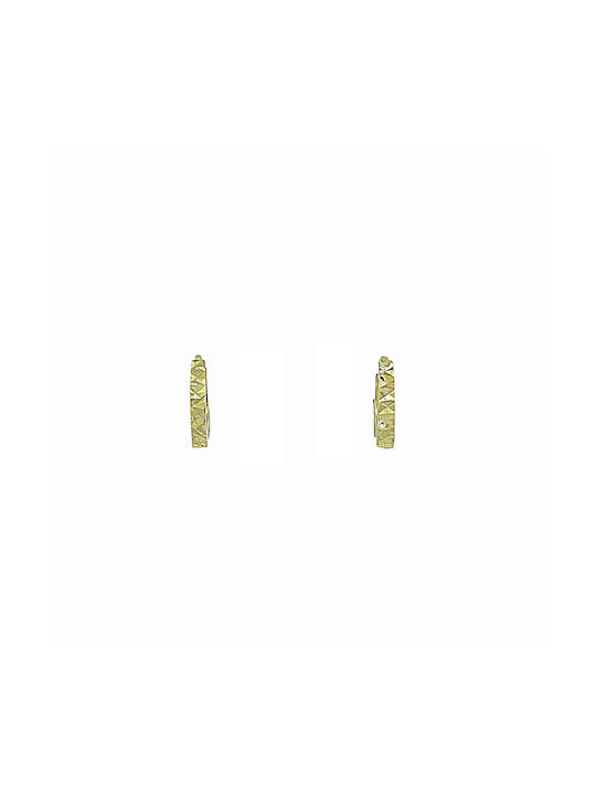 Kosmima Michalis Earrings Hoops made of Gold 14K