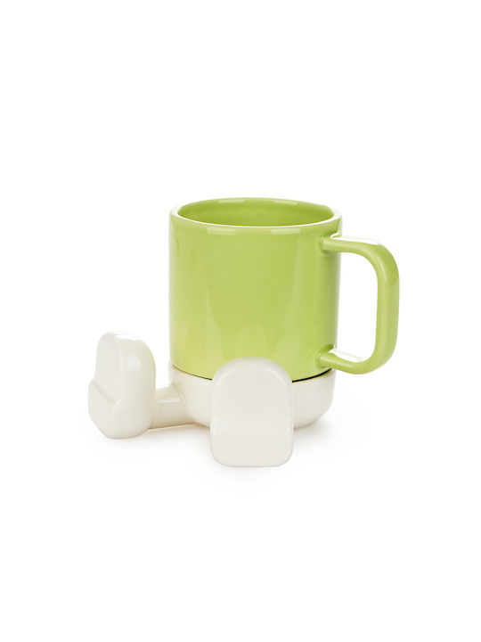 Balvi Mug Ceramic Green 1pcs