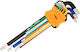 Neo Tools Σετ 9 Κλειδιά Allen σε Σχήμα L