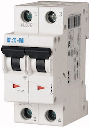 Eaton Automatic Circuit Breaker 6A Double-pole 278754