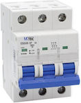 LCTEC Automatic Circuit Breaker 20A Triple-pole