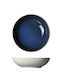 Prestige Serving Bowl Round made of Porcelain Blue with Diameter 21cm 1pcs 69