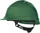 Delta Plus Construction Site Helmet Green QUARUP4VE