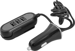 LTC Audio Car Charger with Ports 3xUSB-A LTC Audio Car Charger with Ports 3xUSB-A
