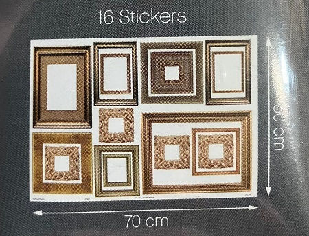 Autocolant Decorativ De Perete Autocolant 16 Bucăți