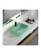 Inter Ceramic Icb Aufgesetztes Waschbecken Porzellan 50x42x13cm Open Green