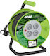 Acar Extension Reel Cord 20m Black