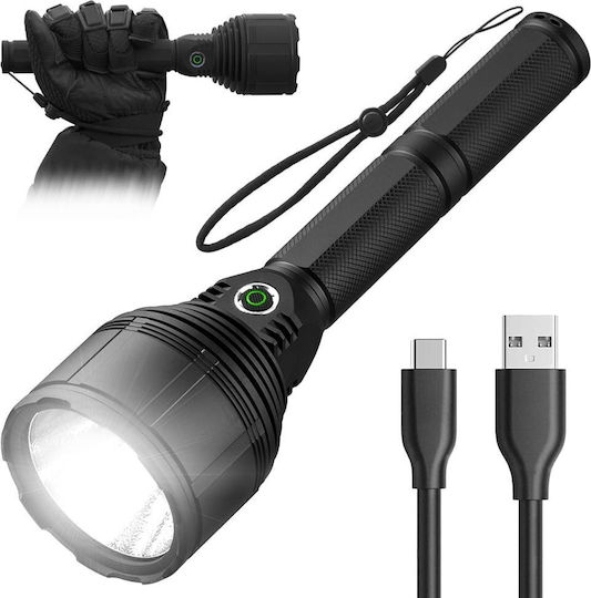 Vayox Pro Φακός LED με Μέγιστη Φωτεινότητα 3000lm